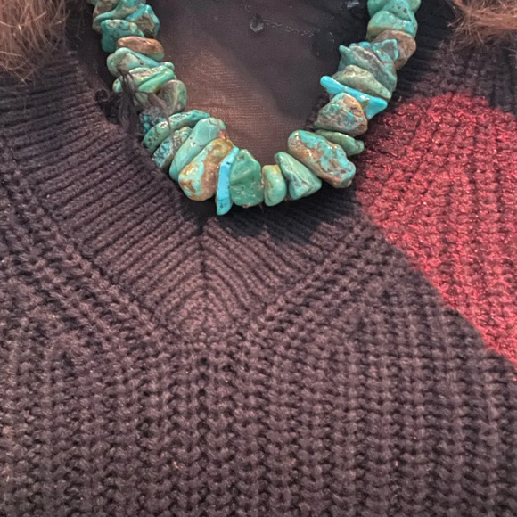 A Stunning Vintage Heavy Turquoise Treasure - Picture 2 of 3